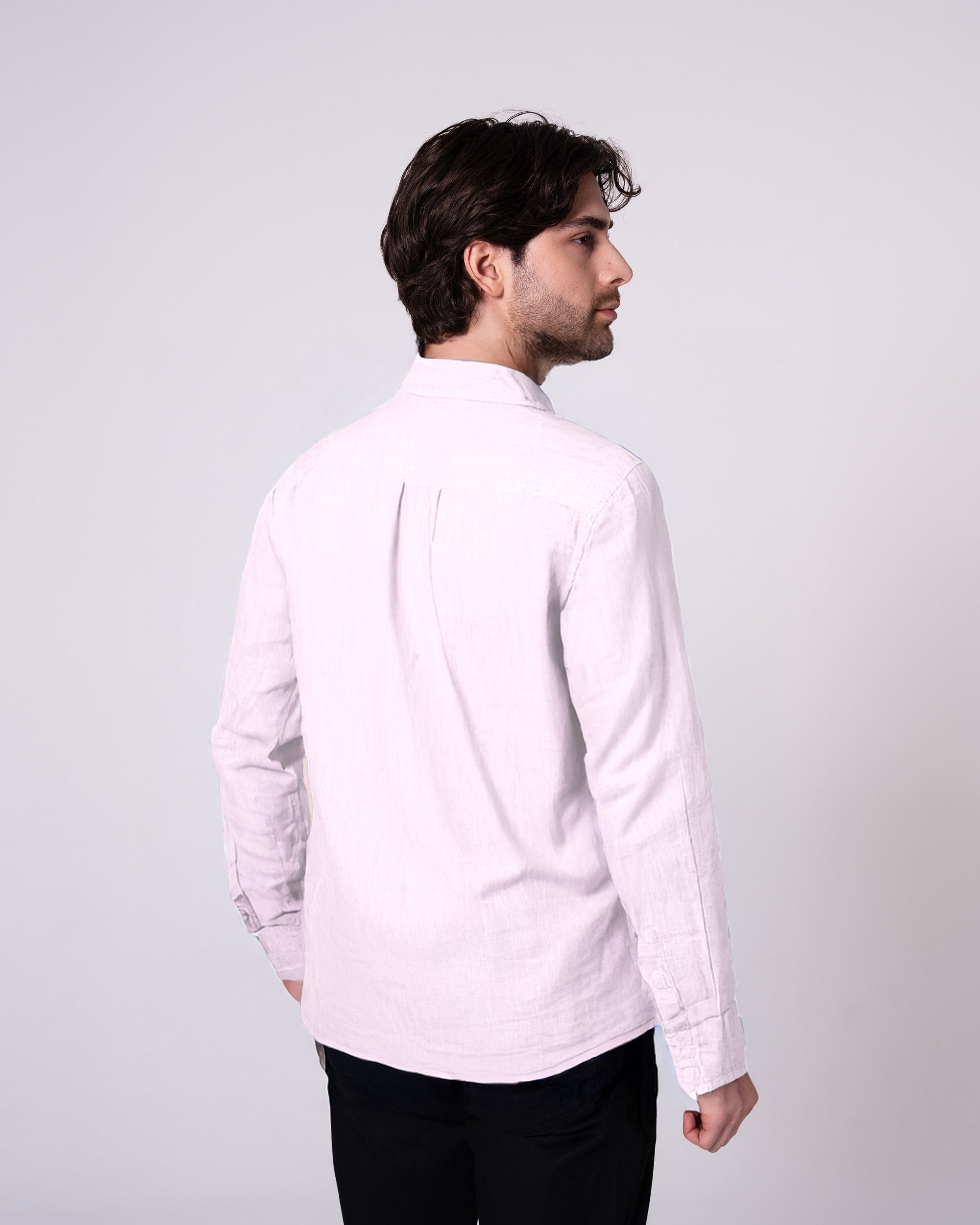 Pembe Keten Gömlek (Sınırlı Sayıda) Craftlabel