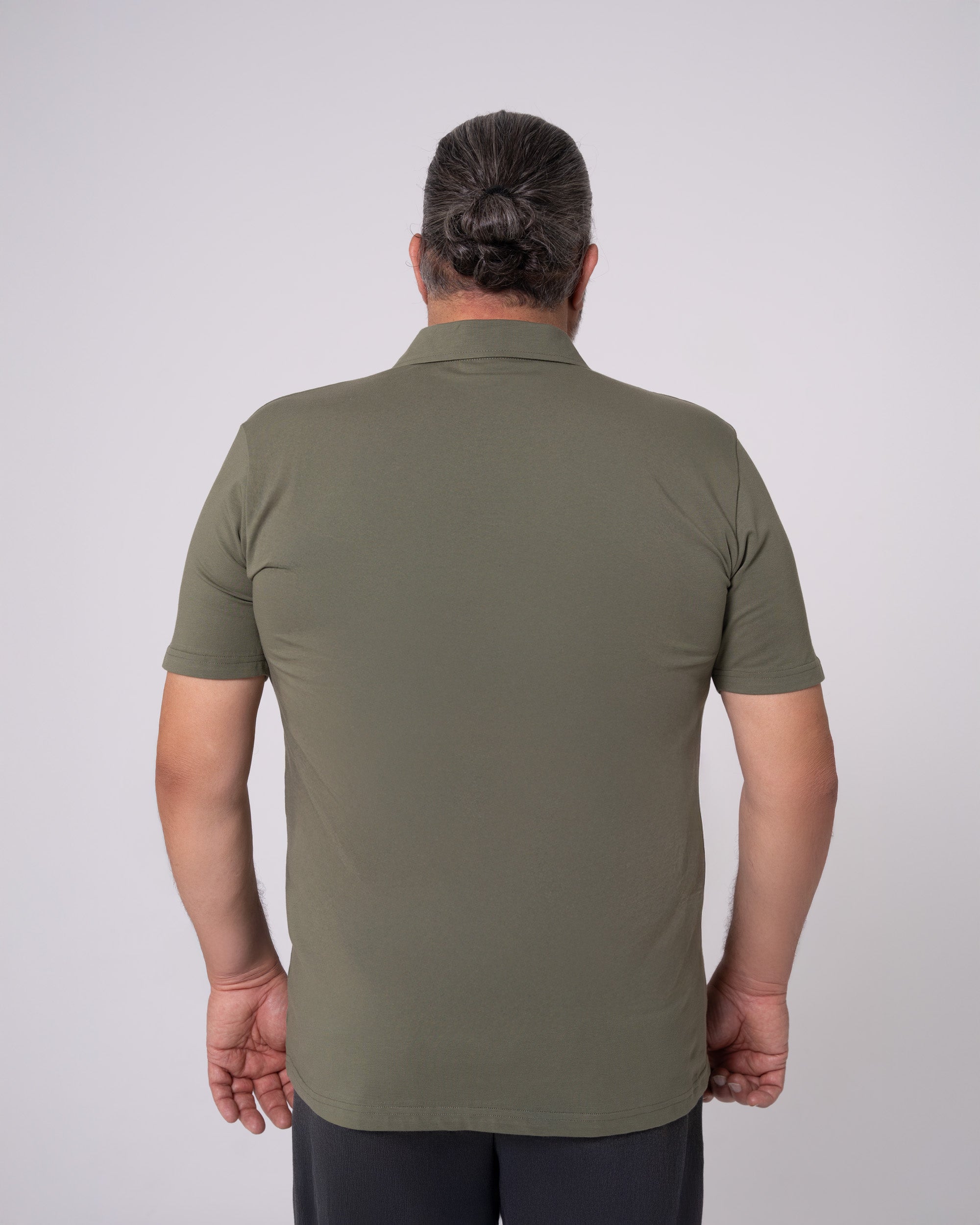 Haki Polo Yaka Tişört