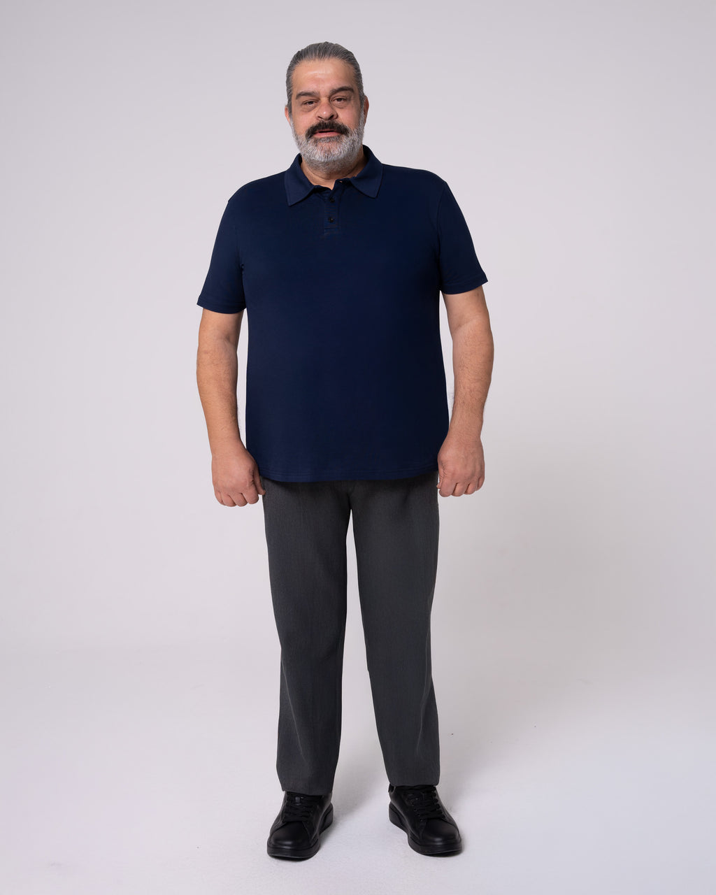 Lacivert Polo Yaka Tişört