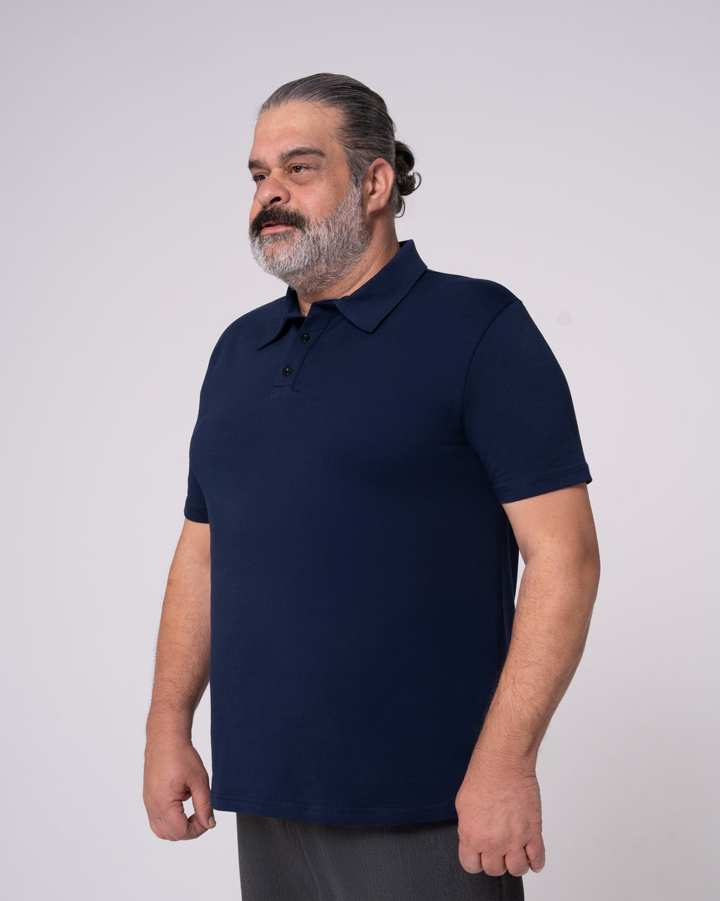 Lacivert Polo Yaka Tişört