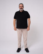 Siyah Polo Yaka Tişört