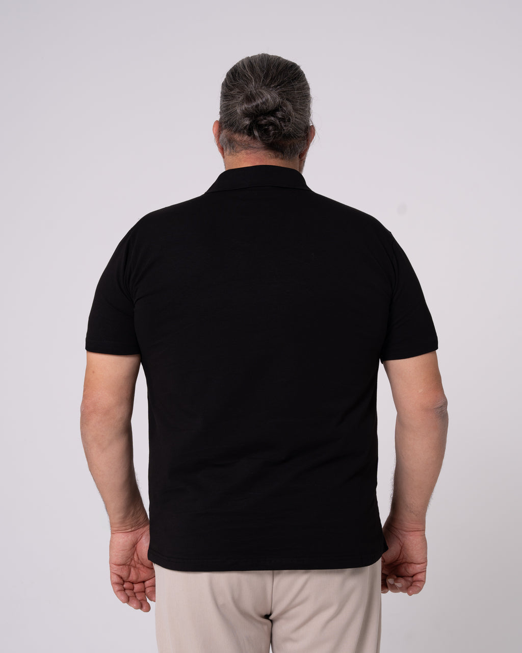 Siyah Polo Yaka Tişört