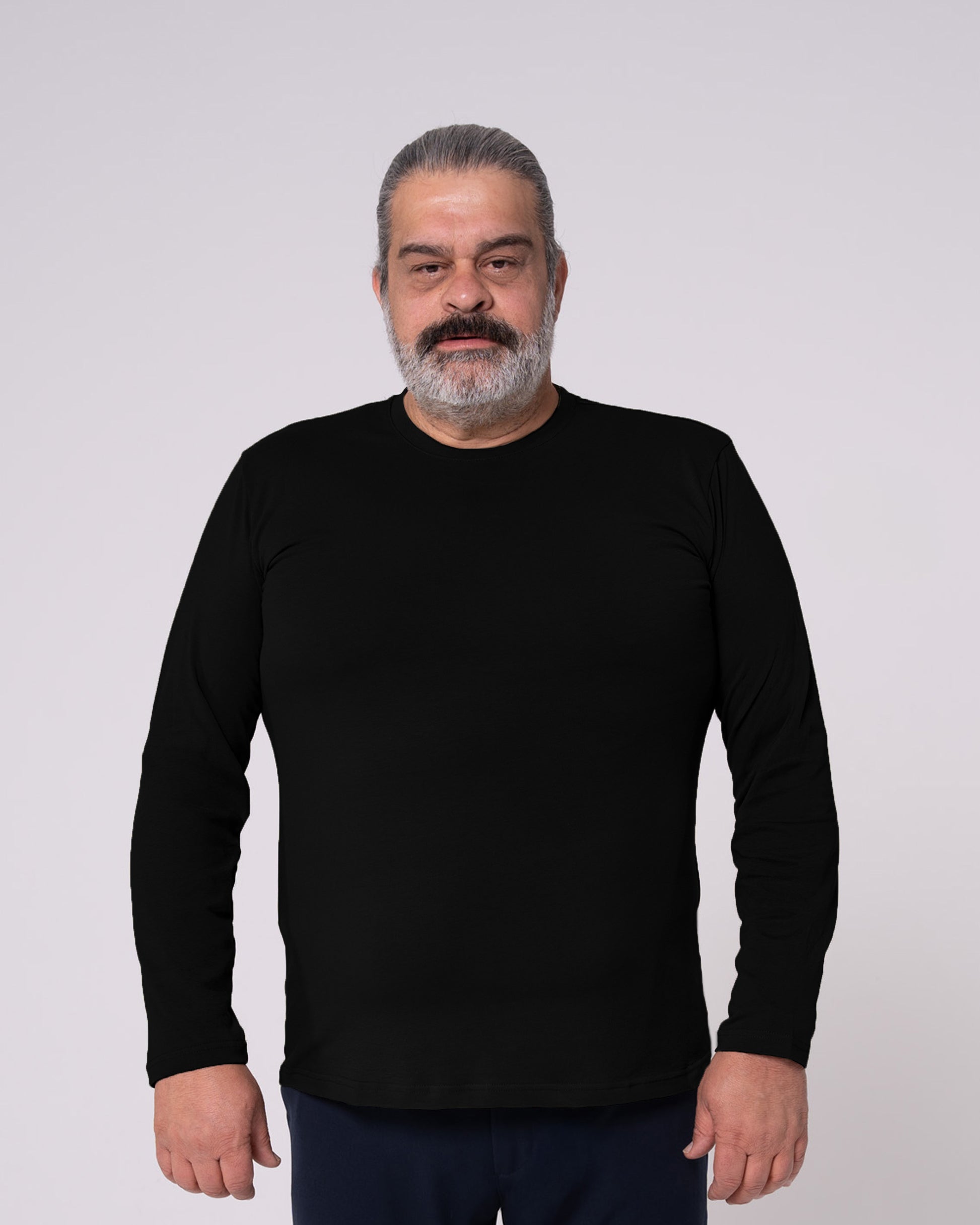 Siyah Uzun Kollu Tişört