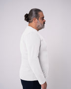 Beyaz Uzun Kollu Tişört