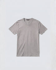 Gri V Yaka Tişört Craftlabel