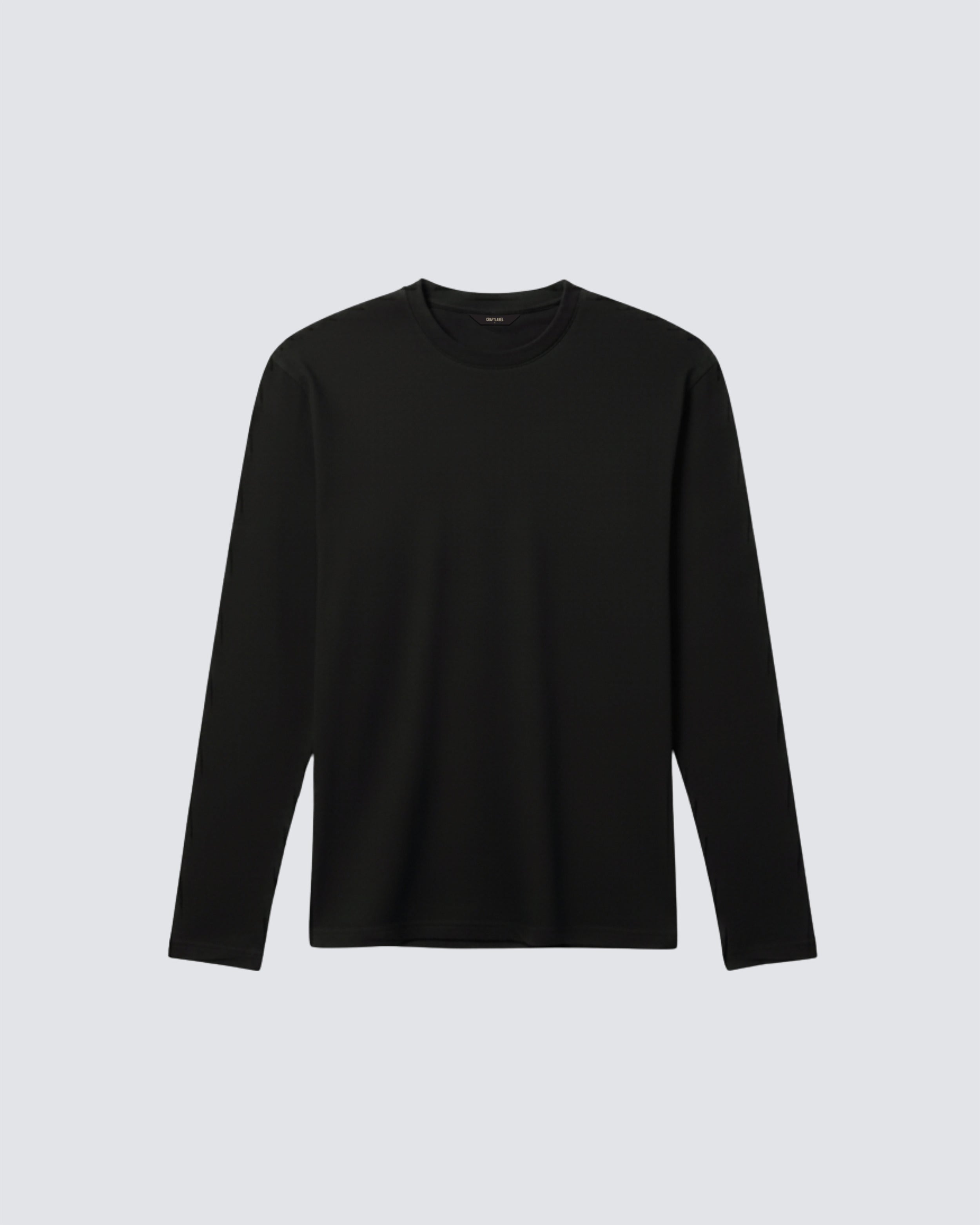 Siyah Uzun Kollu Tişört Craftlabel