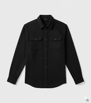 Siyah Kırışmaz Gömlek (Sınırlı Sayıda)