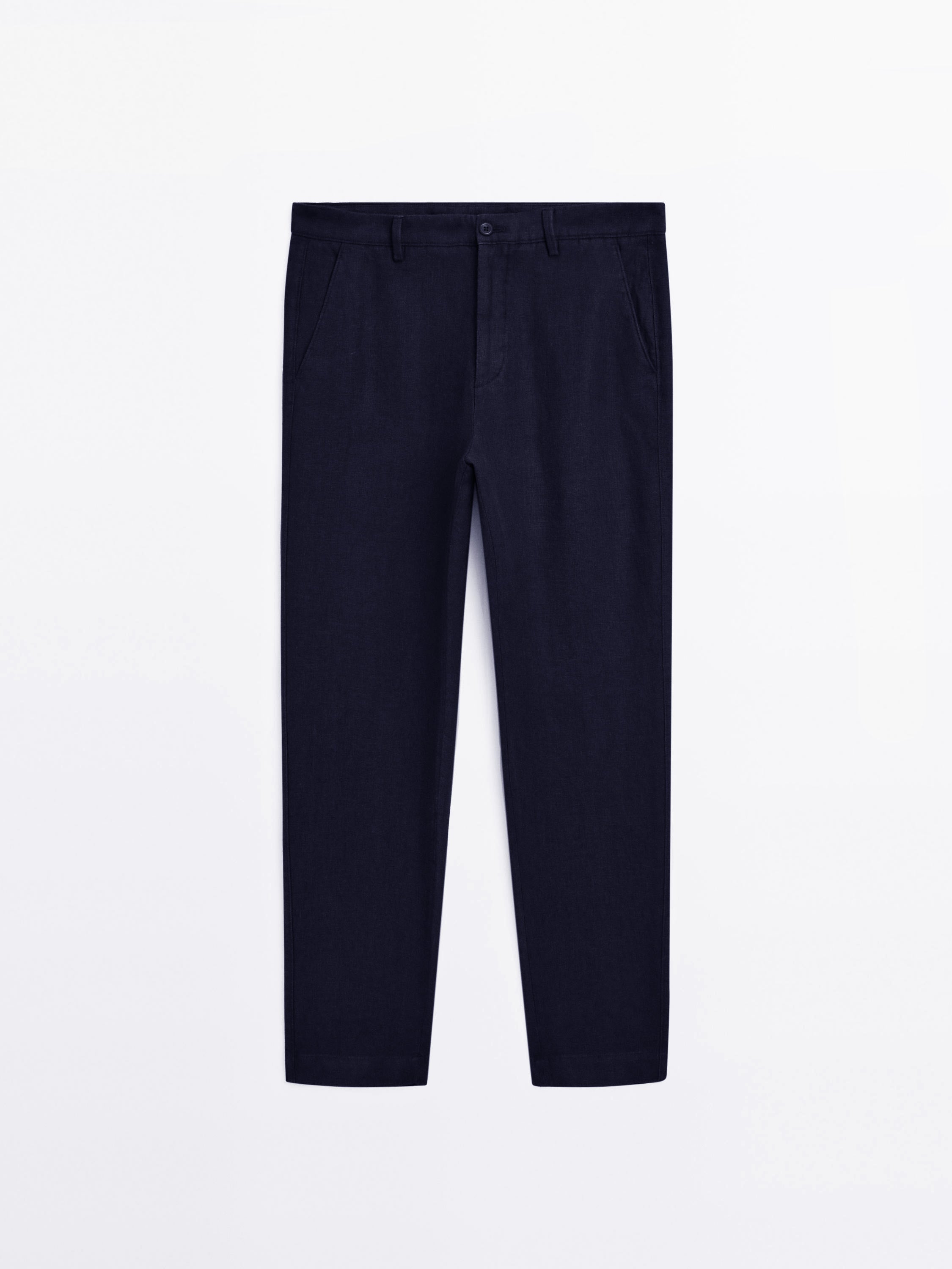 Lacivert Keten Pantolon (Sınırlı Sayıda) Craftlabel