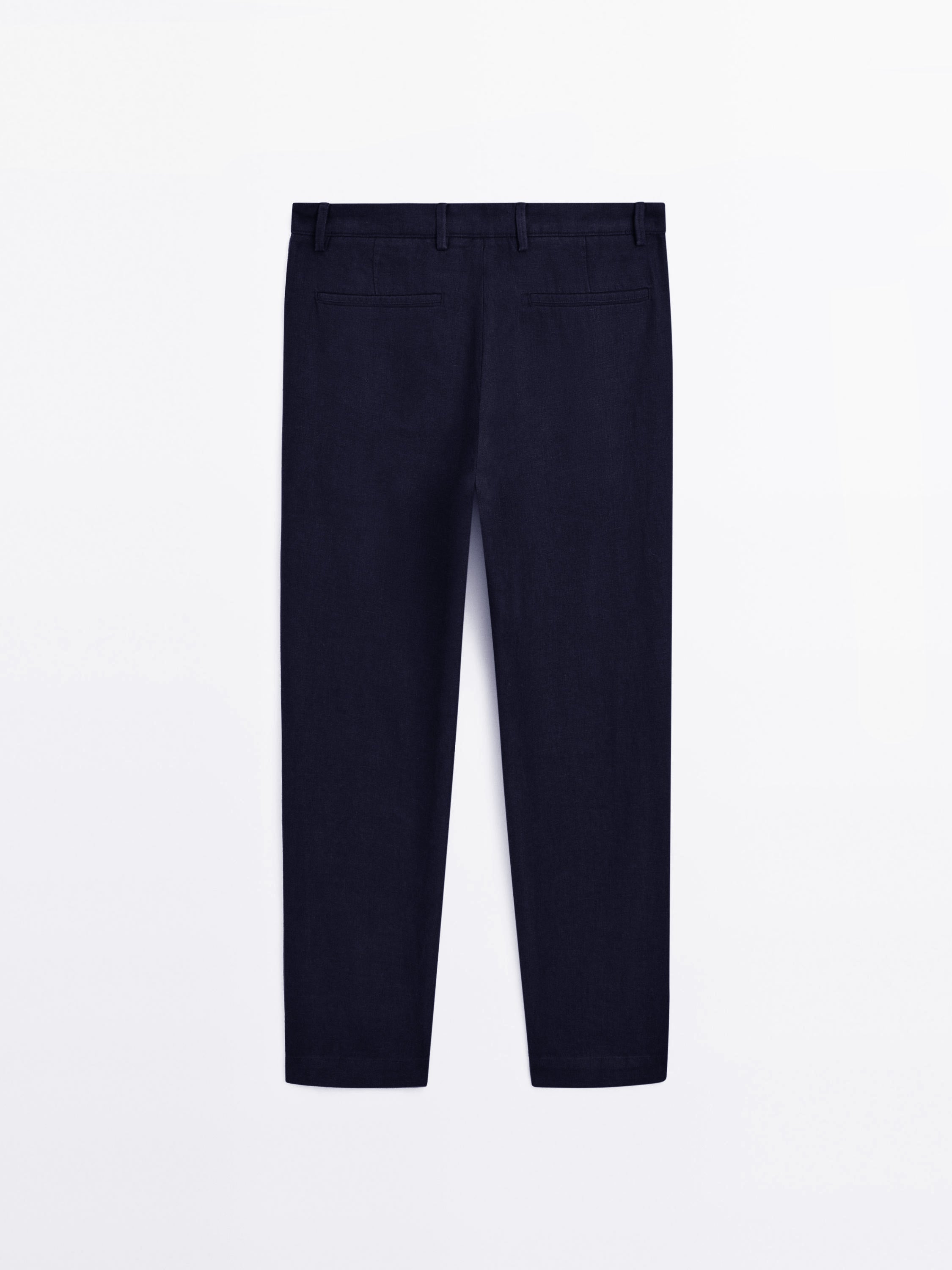 Lacivert Keten Pantolon (Sınırlı Sayıda) Craftlabel