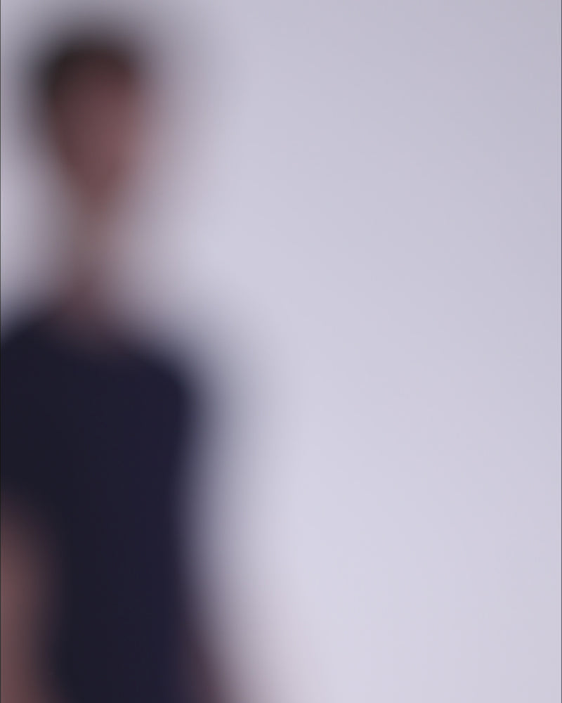 Lacivert Bisiklet Yaka Tişört Craftlabel