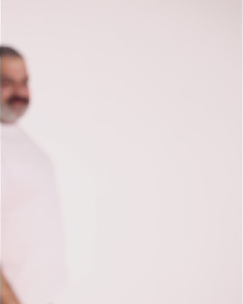 Beyaz Bisiklet Yaka Tişört Craftlabel