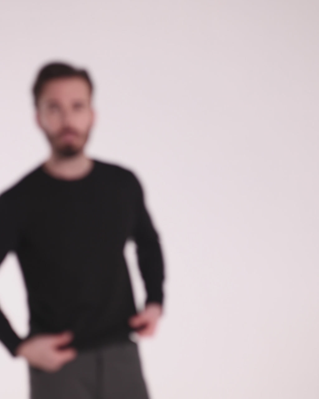 Siyah Uzun Kollu Tişört