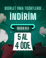 Bisiklet Yaka 5 Al 4 Öde Kampanyası