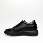 Siyah - Siyah Elevation Deri Sneaker