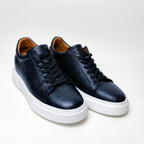 Lacivert - Beyaz Elevation Deri Sneaker Craftlabel